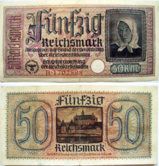 50 RM, 1938–1945