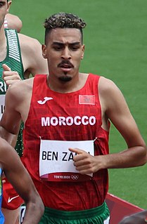 Abdelkarim Ben Zahra Moroccan steeplechase runner