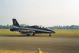 Aermacchi MB-339 Freccia Tricolore.jpg