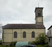 Église Saint-Rémy côté ouest.