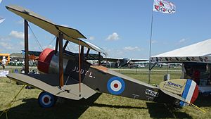 Airdrome Aeroplanes Sopwith Pup scale replica N6184.jpg