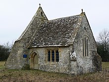 All Saints Chancel, Waterhay, now under the care of the Churches Conservation Trust All Saints Chancel, Waterhay, Wiltshire (geograph 2253298).jpg