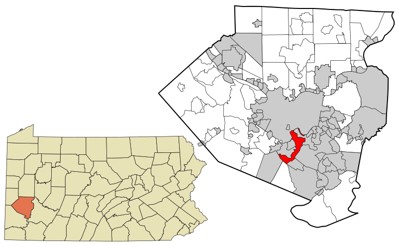 File:Allegheny County Pennsylvania incorporated and unincorporated areas Baldwin highlighted.svg