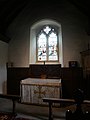 Chancel of the medieval Church of Saint Nicholas, Pyrford. [25]