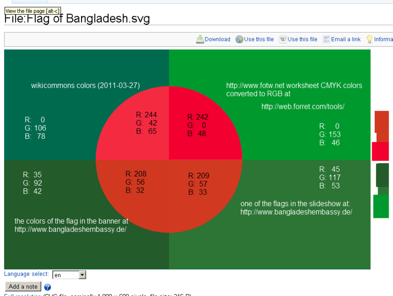 File:Alternate-colors Bangladesh-Flag.png