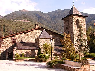 Casa de la Vall, sydło parlamenta