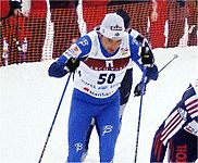 Andrus Veerpalu, Olympiasieg und Silber 2002, dazu Olympiasieg 2006, im Skilanglauf