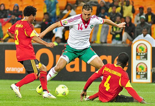 Afrika Cup 2013tegen Marokko