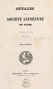 Thumbnail for Societas Linnaeana Lugdunensis