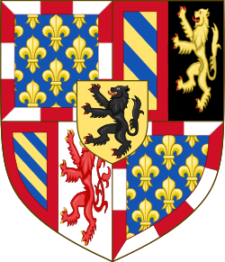 Karl I av Burgunds våpenskjold