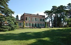 The chateau in Vigoulet