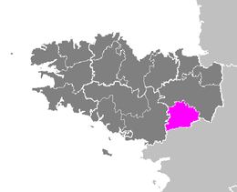 Arrondissement di Redon – Localizzazione