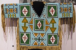 Assiniboine Nakoda Horse Dance Shirt - Royal Ontario Museum (8032228287).jpg