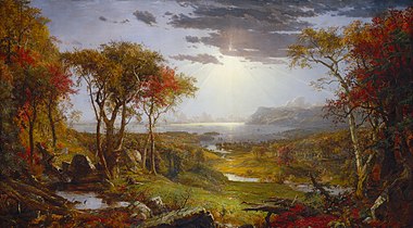 Cropsey: Autumn - On the Hudson River, 1860