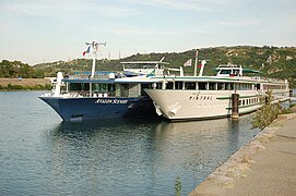 Het Avalon-landschap en de Mistral bij Viviers.