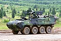 Čeština: Vojenská technika zaznamenaná při dynamických ukázkách na Dni pozemního vojska BAHNA 2018, který pořádá Velitel společných sil a Nadace pozemního vojska AČR.