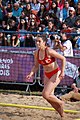 Deutsch: Beachhandball bei den Olympischen Jugendspielen 2018 in Buenos Aires; Tag 7, 13. Oktober 2018; Mädchen, Finale Argentinien-Croatien 2:0 English: Beach handball at the 2018 Summer Youth Olympics in Buenos Aires at 13 October 2018 – Girls Gold Medal Match – Argentina-Croatia 2:0 Español: Handball de playa en los Juegos Olimpicos de la Juventud Buenos Aires 2018 en 13 de octubre de 2018 – Partido por la medalla de oro femenino - Argentina-Croacia 2:0