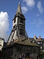 Clocher de l'église Sainte-Catherine de Honfleur.