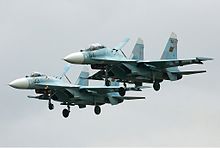 Belorusiya havo kuchlari Suxoy Su-27UB Pichugin-1.jpg