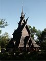 Fantoft stave church 2006