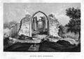 Friedrich Philipp Usener: Beiträge zu der Geschichte der Ritterburgen und Bergschlösser in der Umgegend von Frankfurt a/M (1852) - zeigt vermutlich die Hubertuskapelle als Ruine in Frankfurt-Bergen-Enkheim.