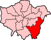 Bexley and Bromley shown within London.PNG