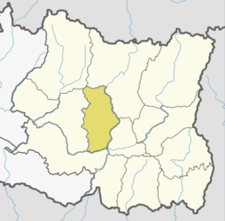 Distretto di Bhojpur – Mappa
