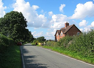 Blakenhall, Cheshire village and civil parish in Cheshire East, England