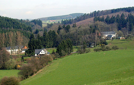 Blick auf Unterheiligenhoven