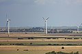 Deutsch: Aussicht vom Leuchtturm Campen in nördlicher Richtung mit der Insel Norderney am Horizont.