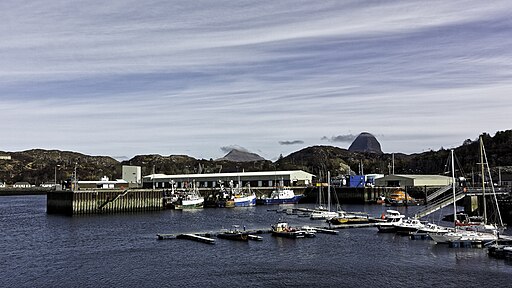 Boats in Lochinver Harbour - geograph.org.uk - 4393548