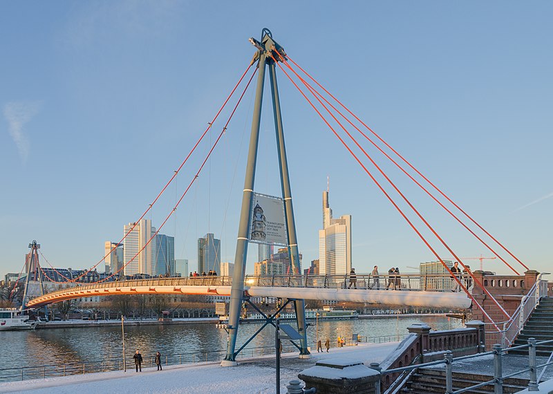 File:Bridge Holbeinsteg - Frankfurt - Germany - 01.jpg