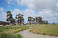 English: Looking towards Clarkes Road over a small reserve in en:Brookfield, Victoria