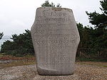 Brownsea Island Commemorative stone