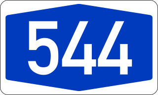 Bundesautobahn 544 federal motorway in Germany