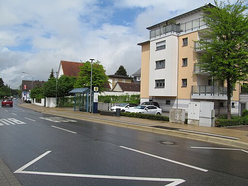 Bushaltestelle Otto-Beck-Straße, 1, Auerbach, Bensheim, Landkreis Bergstraße