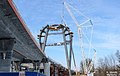 Bydgoszcz - budowa Trasy Uniwersyteckiej , widok konstrukcji mostu . - panoramio (3).jpg