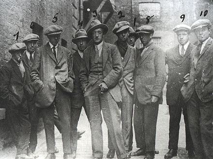 A group of British intelligence agents (reputedly either the Cairo Gang or Igoe Gang) formed to counter IRA actions during the Irish War of Independence.