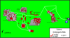 Calakmul archaeological site map