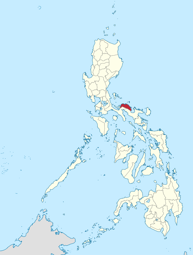 Camarines Norte na Região de Bicol  Coordenadas : 14°10'N, 122°45'E