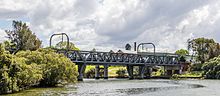 Bridge over the Parramatta River Camellia Railway Bridge, Parramatta River (30479001205).jpg