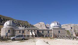 La stazione di osservazione gestita dall'Osservatorio astronomico d'Abruzzo.