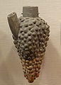 Ceremonial vessel (rhyton) in the shape of a grape cluster, Alishar, the Mansion, Middle Bronze Age, 1750-1650 BC, ceramic - Oriental Institute Museum, University of Chicago - DSC07649.JPG