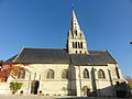 Chamant (60), église Notre-Dame, vue depuis le sud.JPG