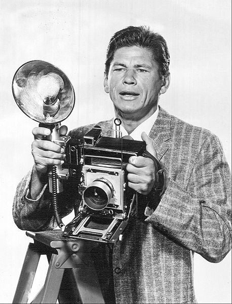 Bronson in Man with a Camera, 1959