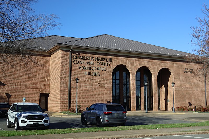 File:Charles F. Harry, III Cleveland County Administrative Building (February 2023).jpg