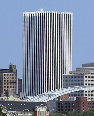 <span class="mw-page-title-main">The Metropolitan (Rochester)</span> Skyscraper in Rochester, New York