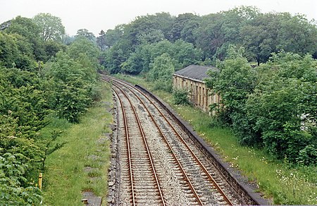 Chatburn station (remains) geograph 3104861 by Ben Brooksbank