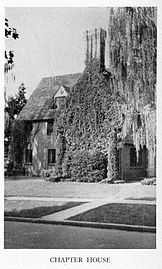 ΦΣΚ's Chi Deuteron chapter, at Washington State, circa 1947