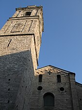 La chiesa parrocchiale di San Giacomo in Borgo.